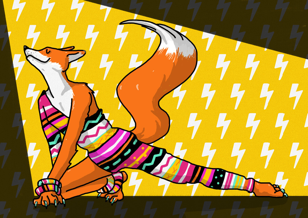 lets-dance-eighties-fox-illustration-tostoini