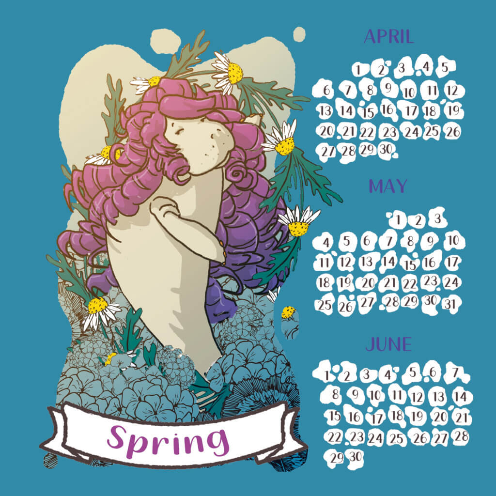 calendario 2020 lamentino tostoini primavera